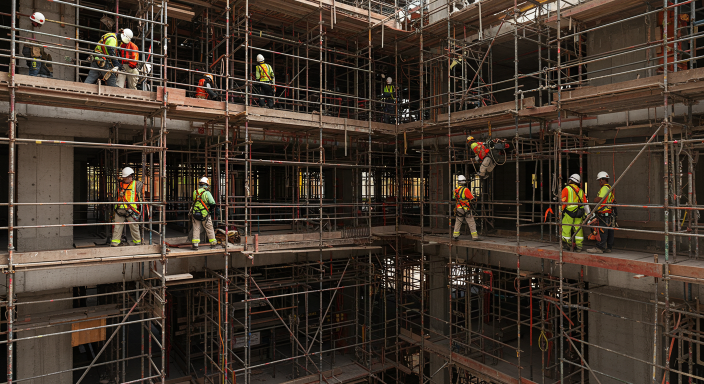 Professional scaffolding services